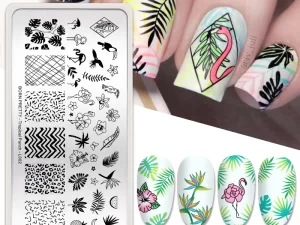 Nail plate - 9 pc stamping set -2