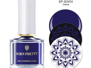 Nail stamping polish -"Dianne" - Blue