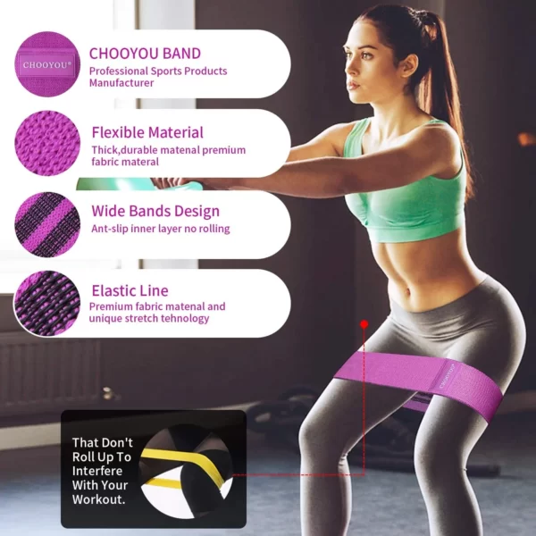 Resistance Bands 3pc set The Booty 2