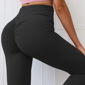 Scrunch leggings - curve enhancing with wide waist band