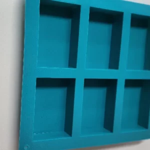 Silicone Mold - 6 Cavity Rectangle