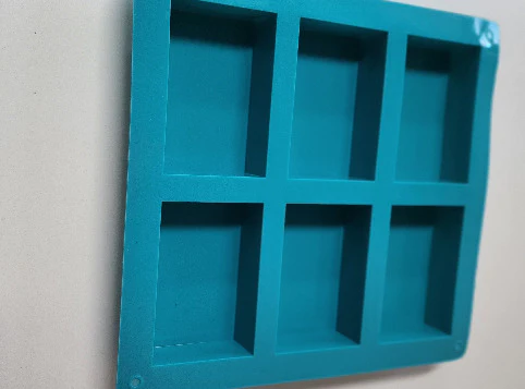 Silicone Mold - 6 Cavity Rectangle