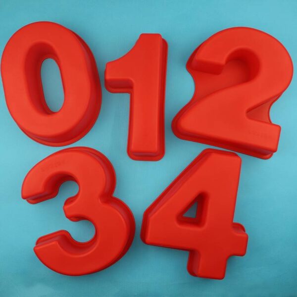 Silicone Molds Numbers 4