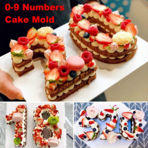 Cake Stencil Sets - Letters & Numbers included