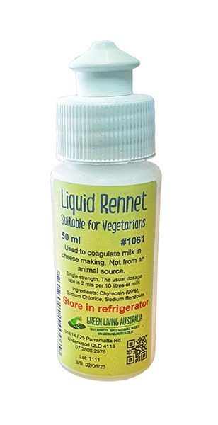 Liquid Rennet with Dropper Cap 50 ml