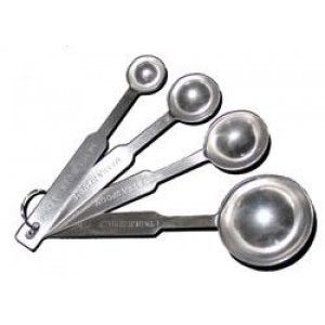 Measuring Spoon 4 Piece Set Stainless Steel 1
